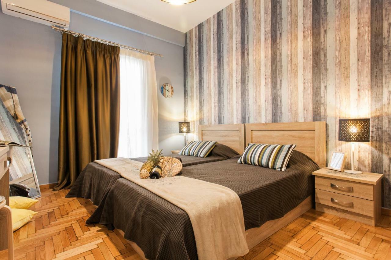 Safe Quiet Rooms In Apartment Close To Metro Station And Walk Acropolis Athena Bagian luar foto