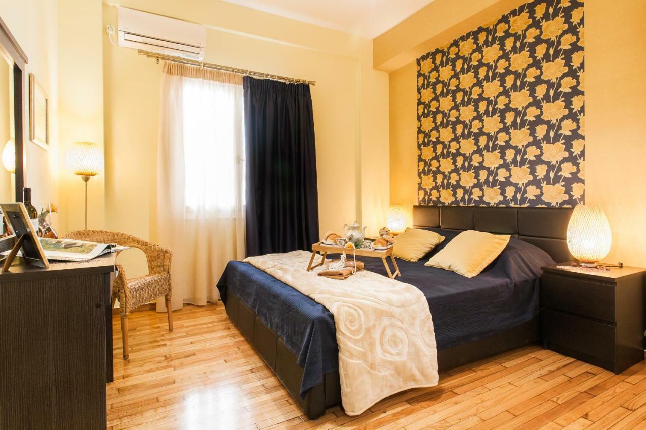 Safe Quiet Rooms In Apartment Close To Metro Station And Walk Acropolis Athena Bagian luar foto