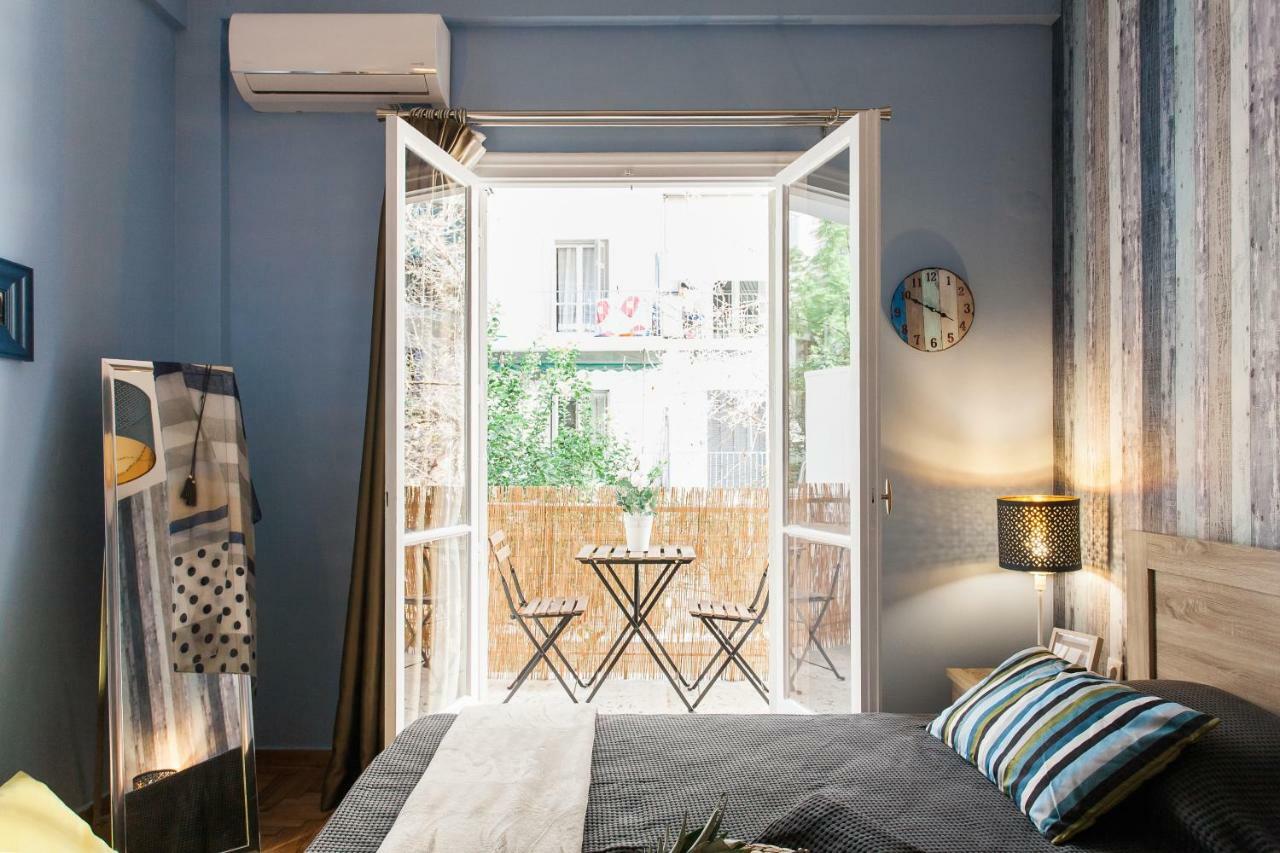 Safe Quiet Rooms In Apartment Close To Metro Station And Walk Acropolis Athena Bagian luar foto